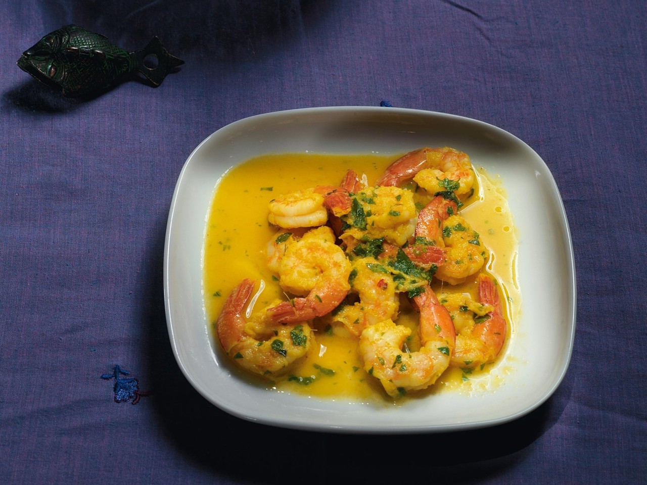 Shrimp with Mango Chutney