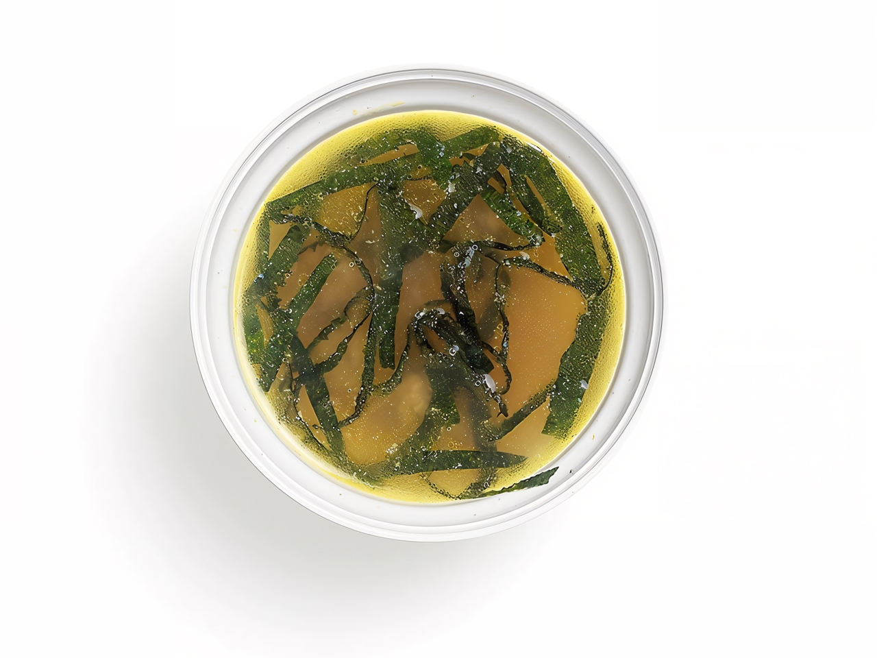 Chicken Broth with Nori Seaweed