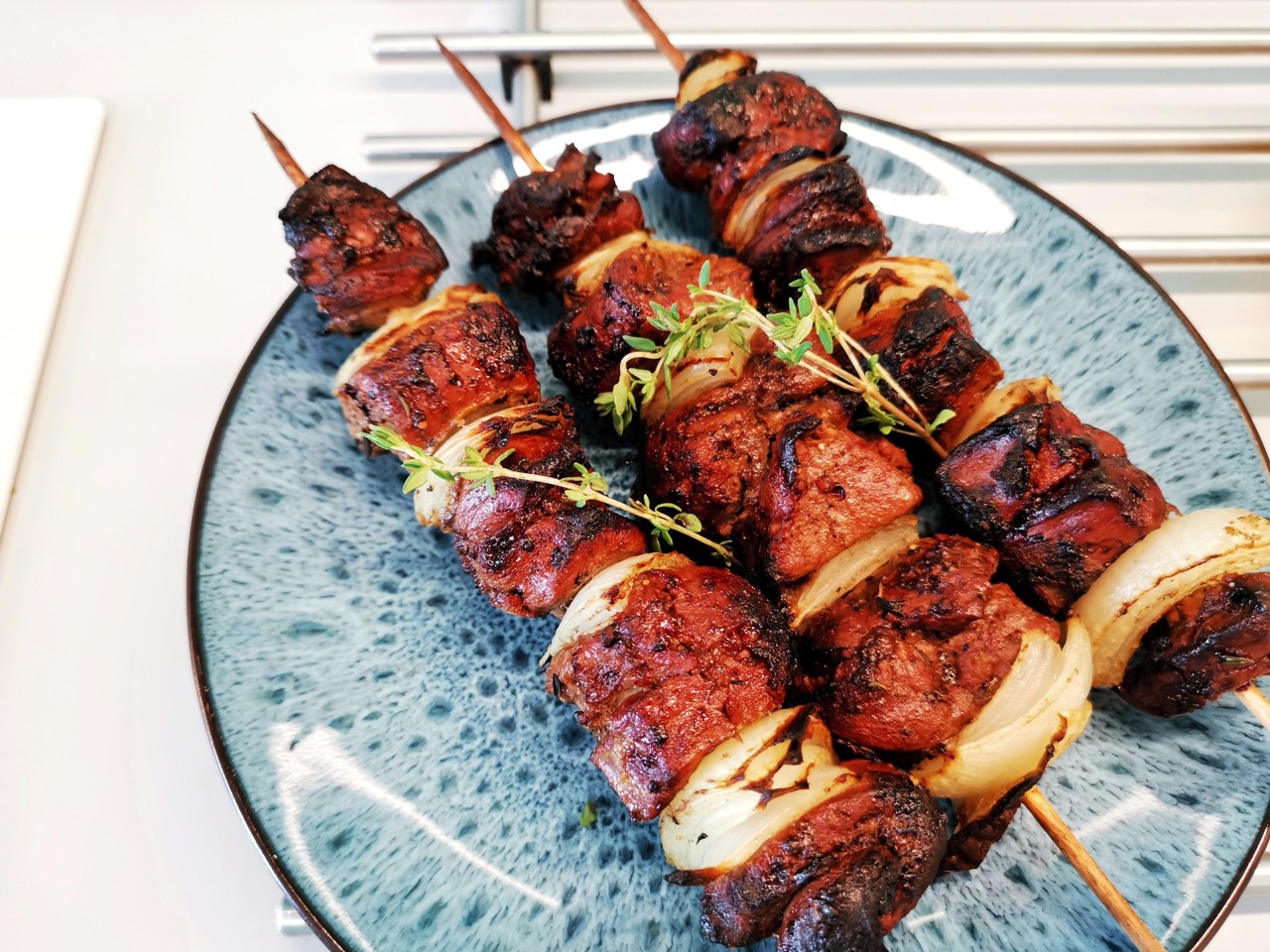Veal Liver Shashlik