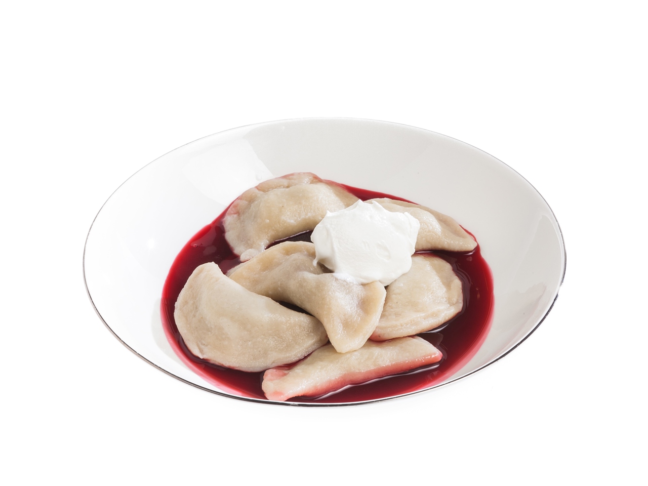 Cherry Dumplings by Laura Johnson