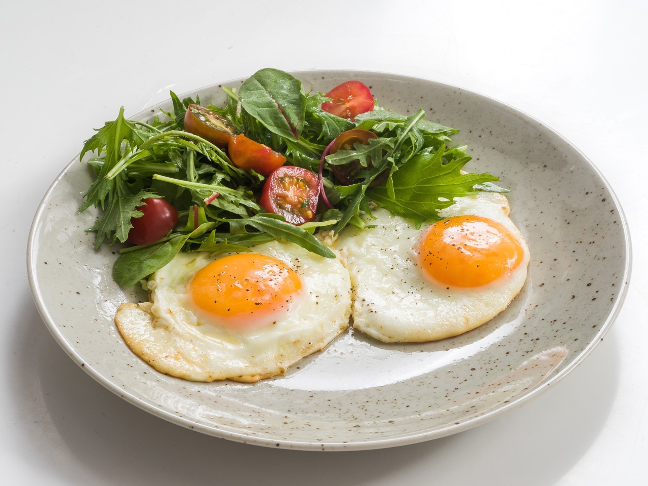 Classic Sunny-Side Up Eggs