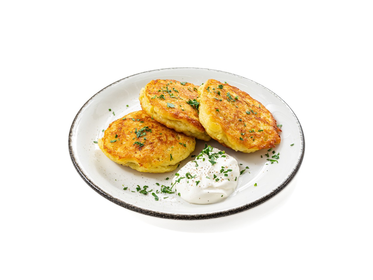Potato Pancakes with Ground Meat