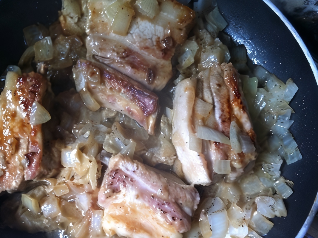 Braised Pork Ribs with Onions – Chinese recipe
