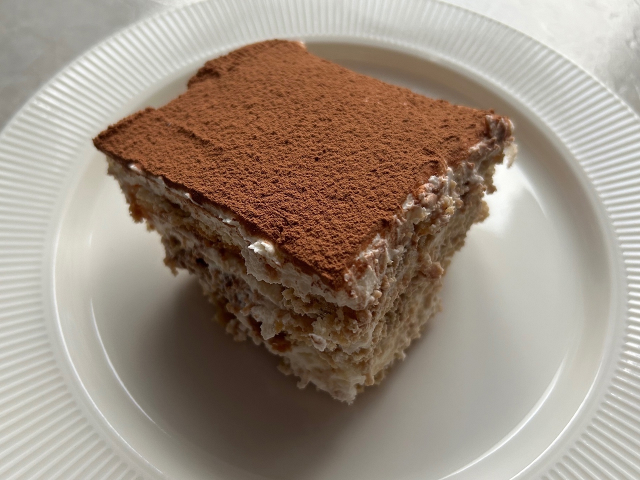 Tiramisu with Biscuit